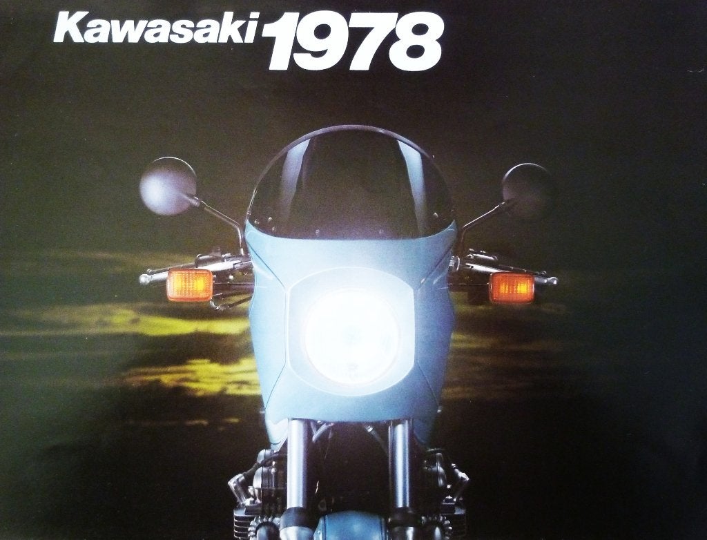 Folder KAWASAKI 1978, Ophalen of Verzenden, Kawasaki