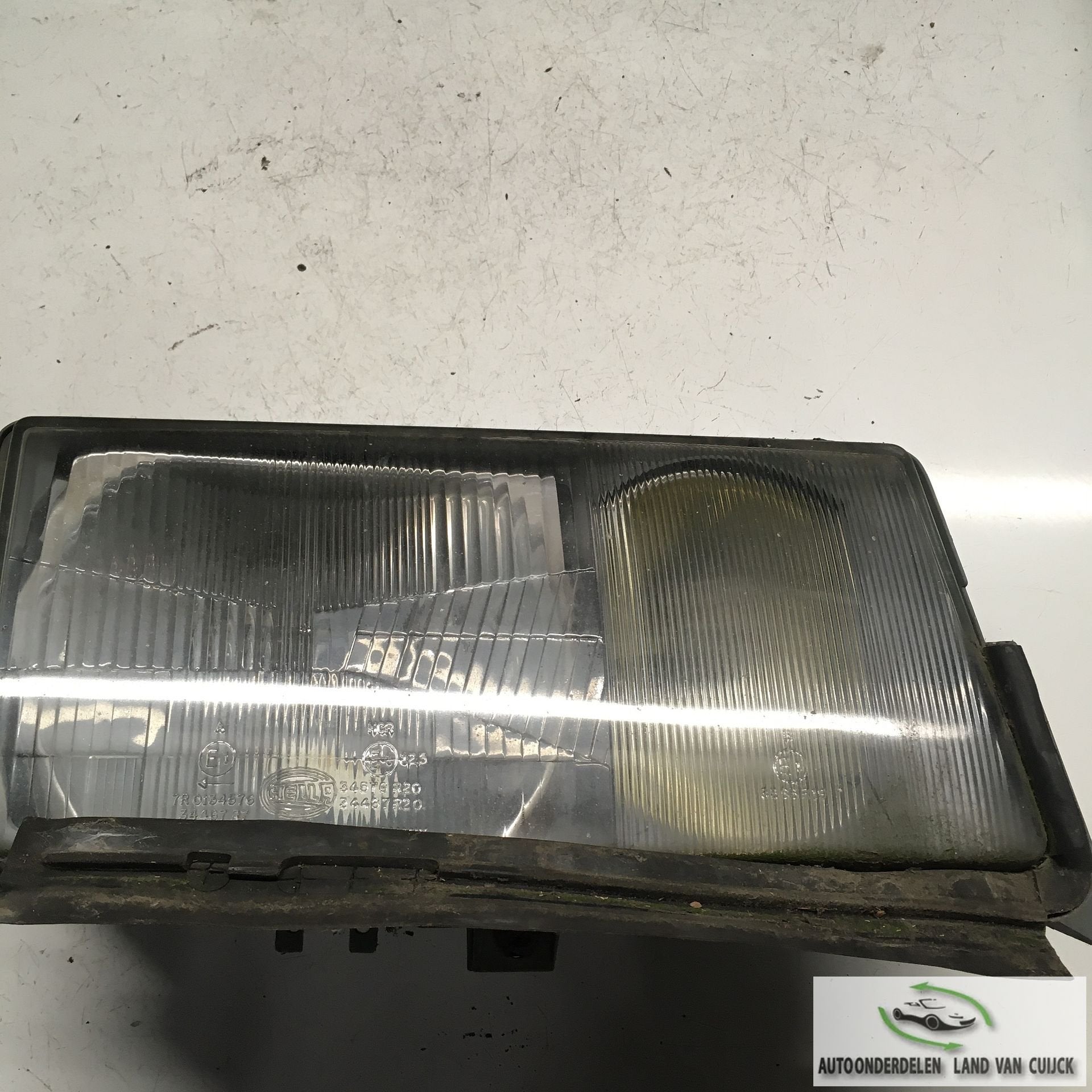 Mercedes W124  1986    Koplamp Hella   Rechtsvoor, Gebruikt, -, -, Ophalen of Verzenden