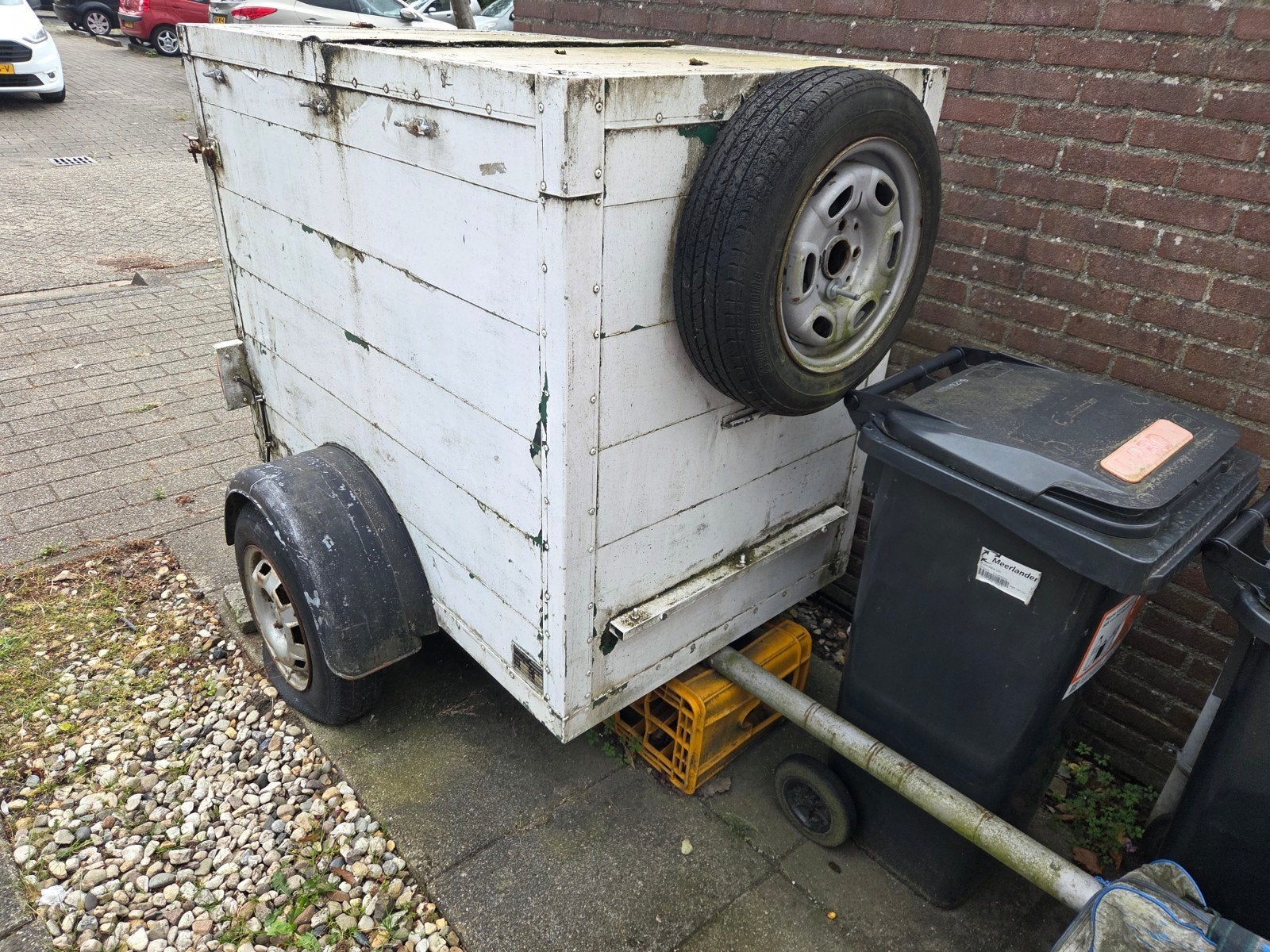 Stevige Aanhanger - Ideaal voor Tuin en Klus, Ophalen, Gebruikt