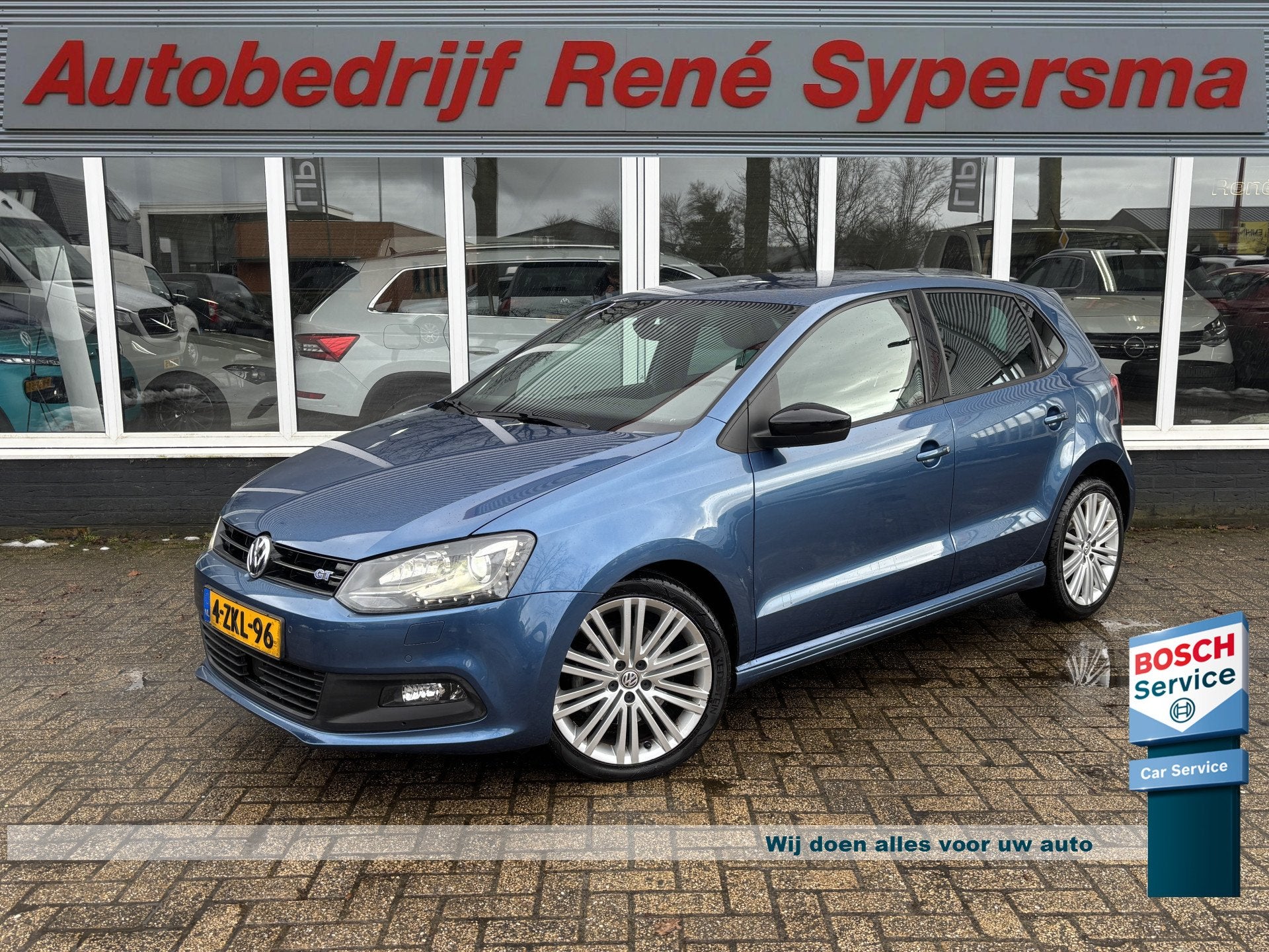 Volkswagen Polo 1.4 TSI 150 PK BlueGT | Automaat | Xenon | A, Auto's, Volkswagen, Gebruikt, 4 cilinders, 150 pk, Blauw
