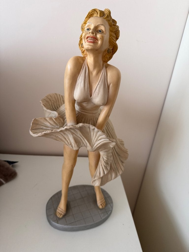 Marlyn Monroe beeld, Ophalen of Verzenden, Pop, Beeldje of Miniatuur