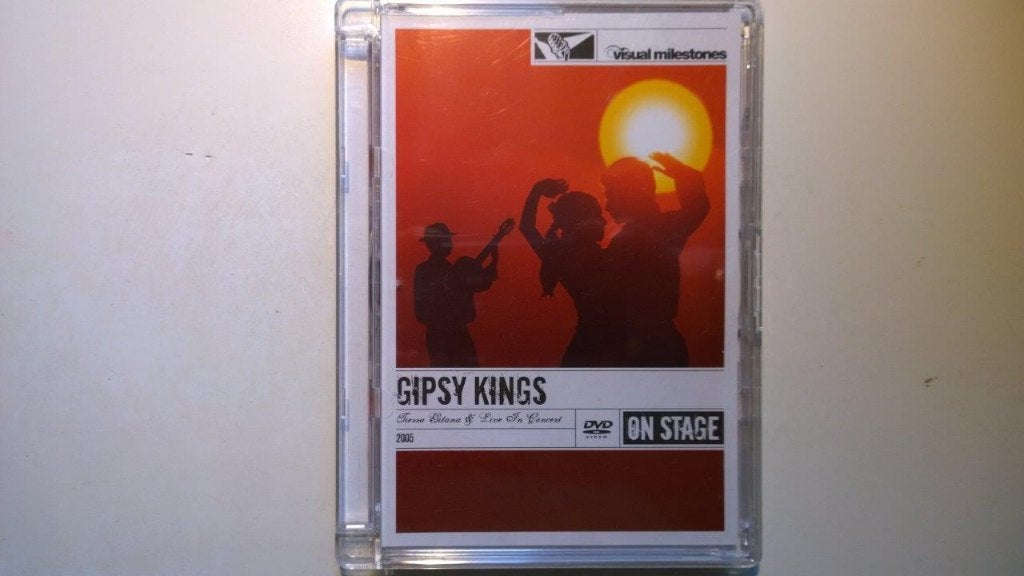 Gipsy Kings - Tierra Gitana & Live In Concert (DVD), Alle leeftijden, Ophalen of Verzenden, Zo goed als nieuw, Concert
