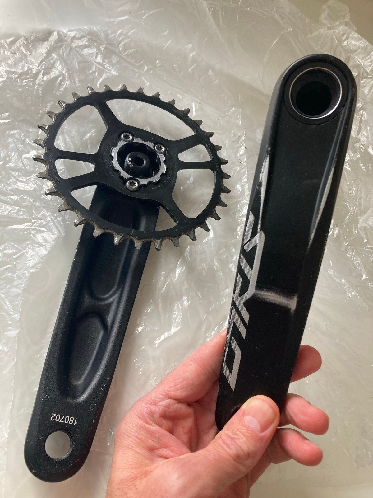 Truvativ Stylo DUB Eagle Crankstel, Crankstel of Pedalen, Ophalen of Verzenden, Zo goed als nieuw, Aluminium