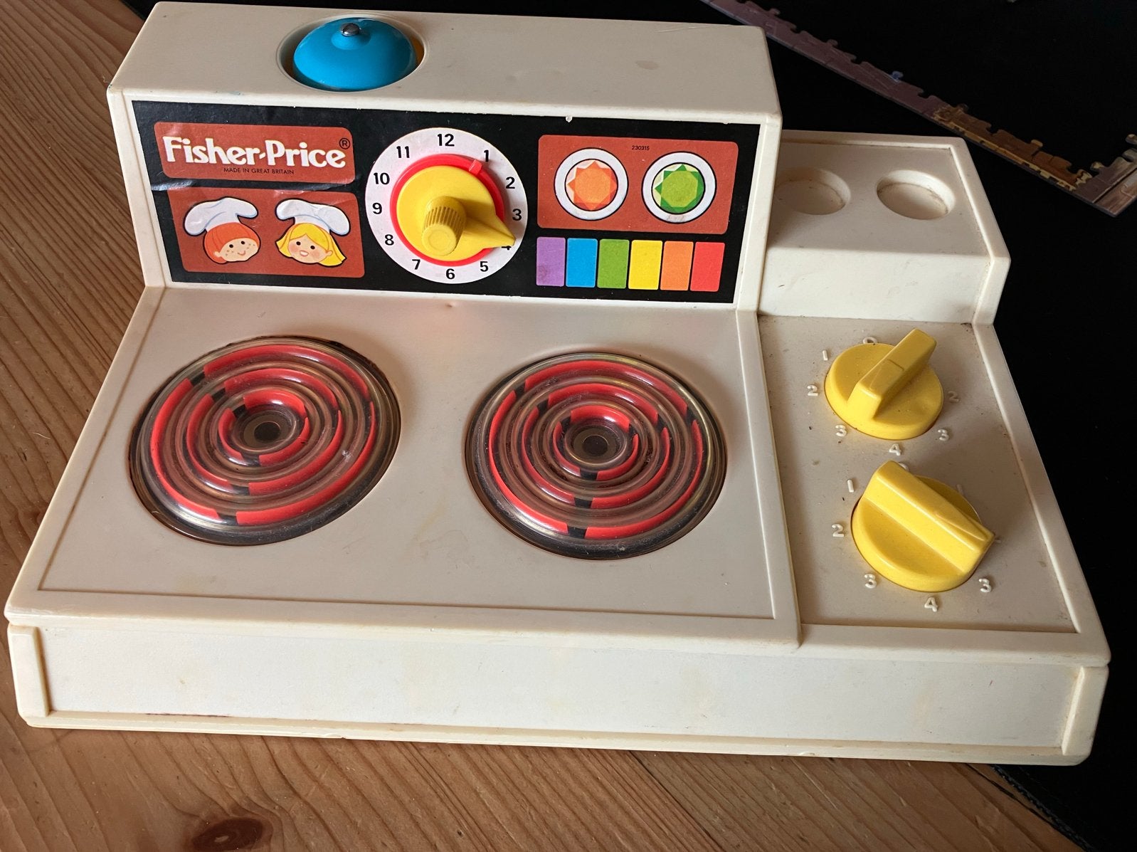 Vintage Fisher-Price Speelgoed Fornuis met Geluid, Ophalen of Verzenden, Gebruikt, Speelset, Met geluid