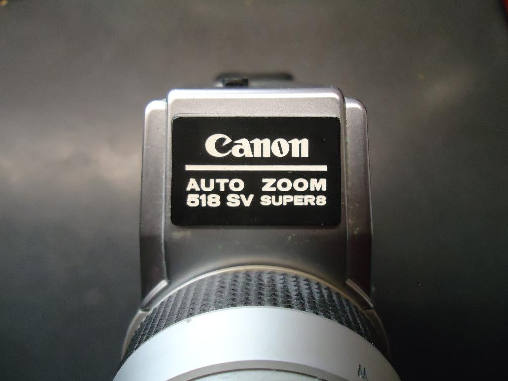 Canon 518 SV super 8 Vintage camera, Audio, Tv en Foto, Videocamera's Analoog, Verzenden, 8mm, Camera