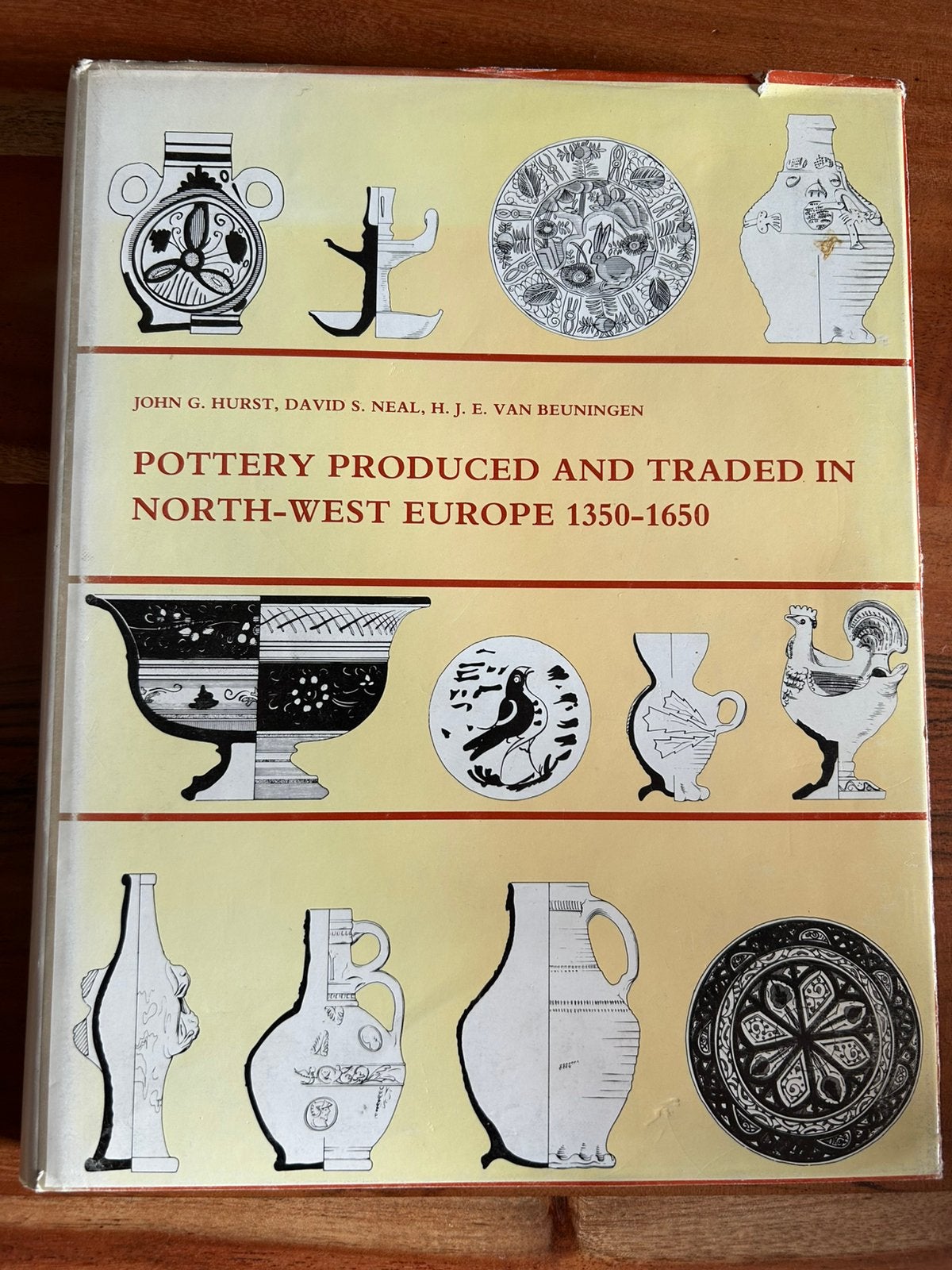 Pottery produced and traded in North-West Europe 1350-1650, Ophalen of Verzenden, John G. Hurst, David S. Neal, H.J.E. van Beuningen