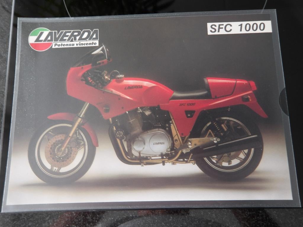 Folder LAVERDA SFC 1000, Motoren, Handleidingen en Instructieboekjes, Verzenden, Overige merken