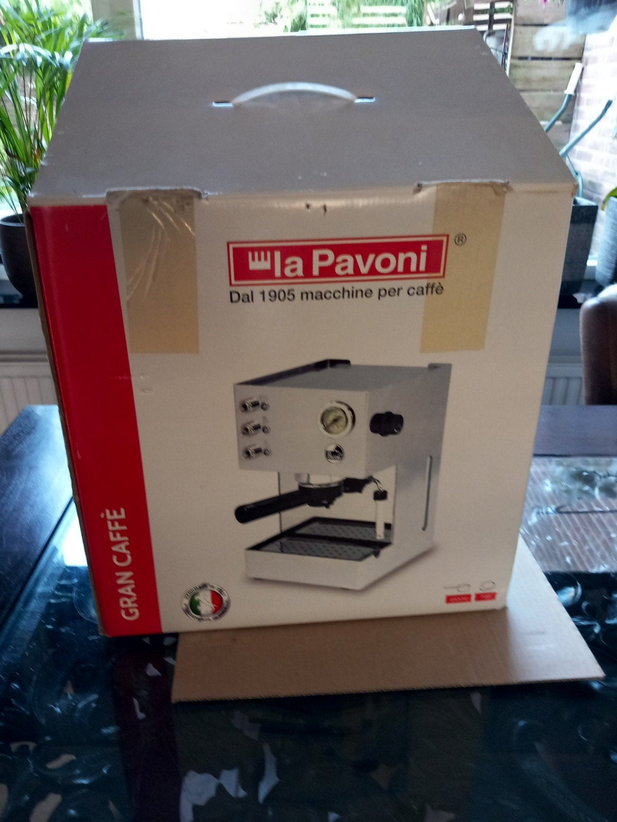 La Pavoni Gran Caffè Espressomachine - Zo goed als nieuw, Ophalen, Espresso apparaat