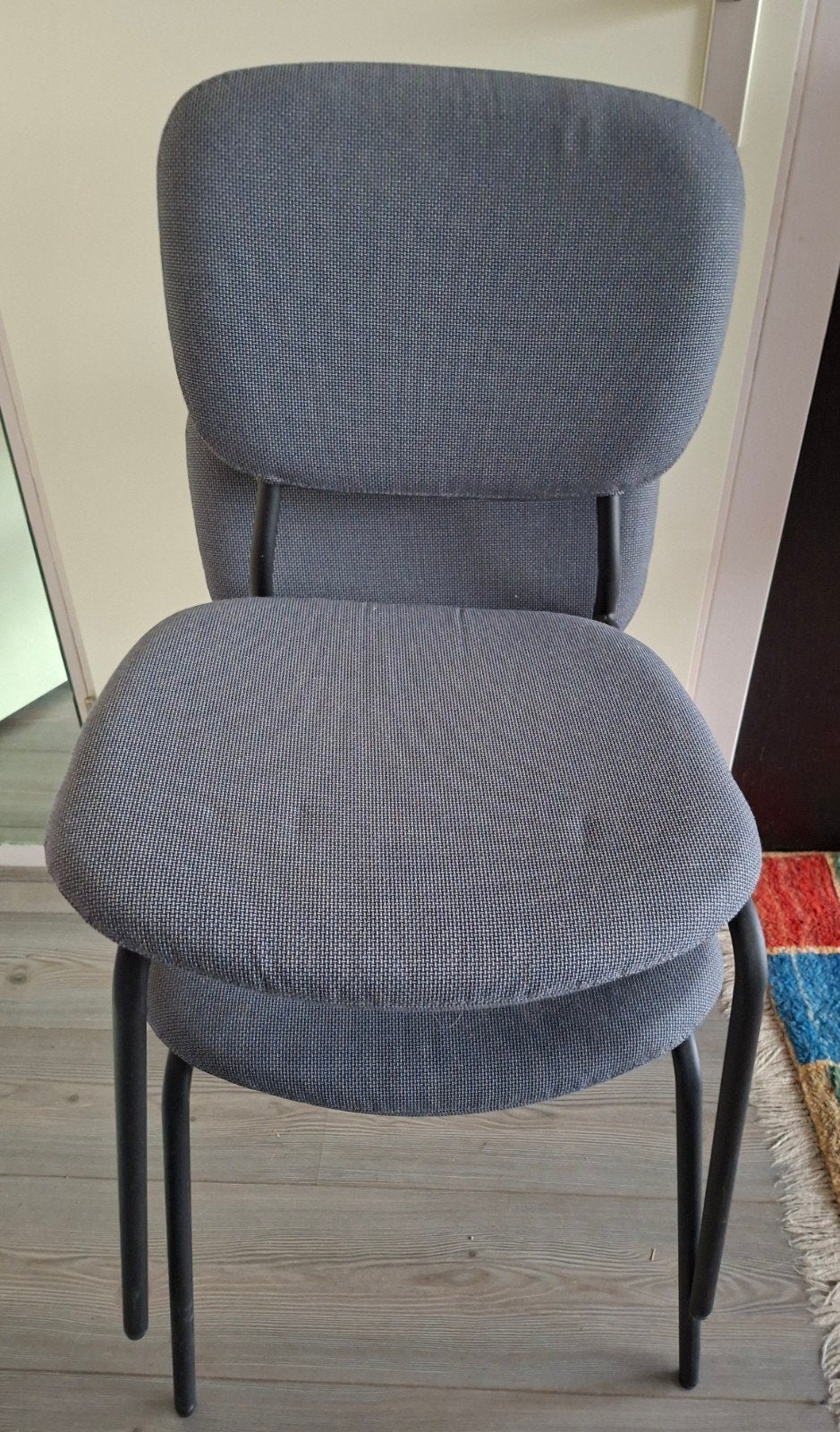 IKEA Karljan 5 stoelen, Huis en Inrichting, Stoelen, Ophalen, Gebruikt, Stof, Vijf, Zes of meer stoelen