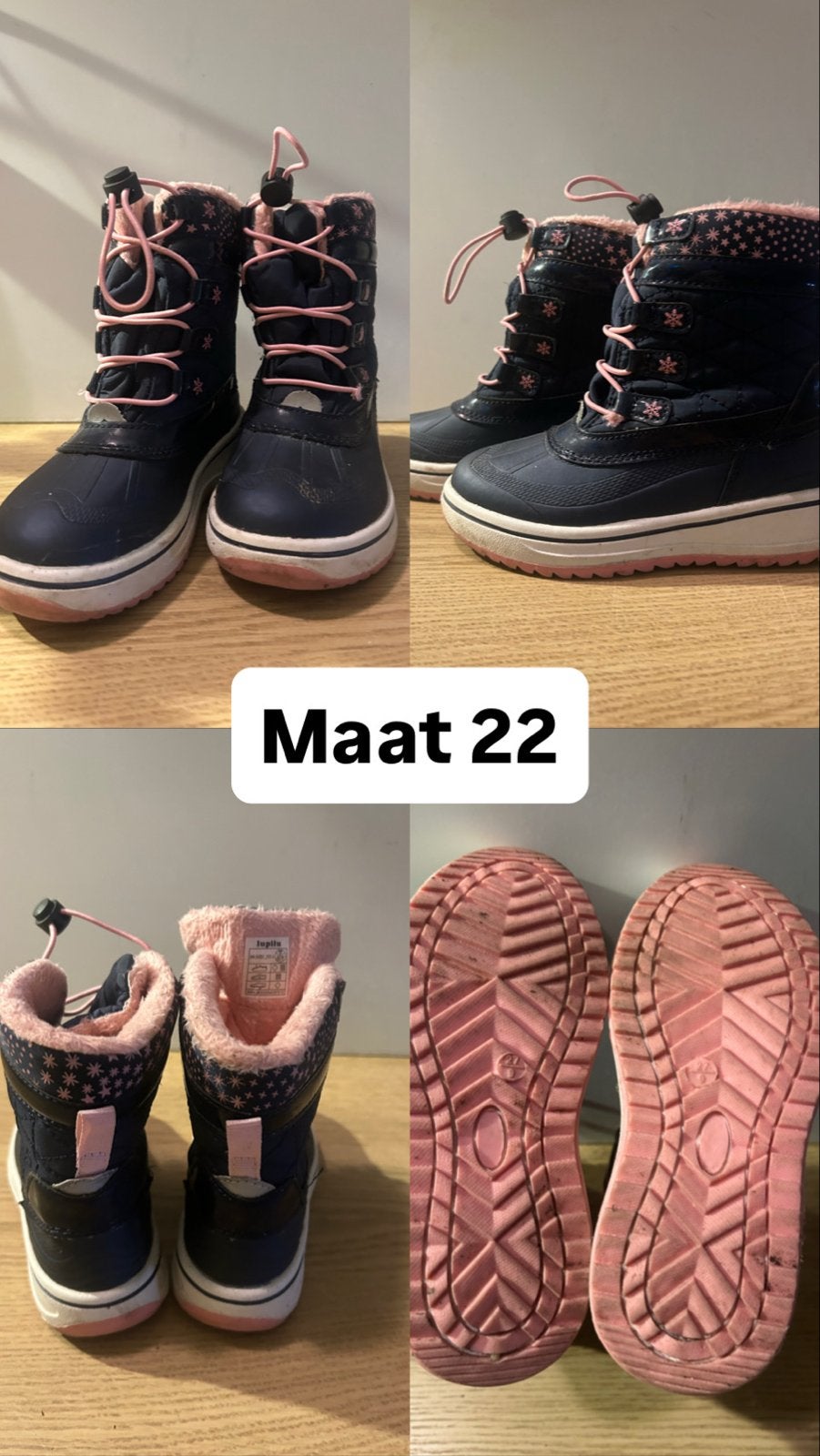 Diverse warme snowboots voor meisje - Maat 22, 25, 26, Kinderen en Baby's, Ophalen, Gebruikt, Meisje, Laarzen