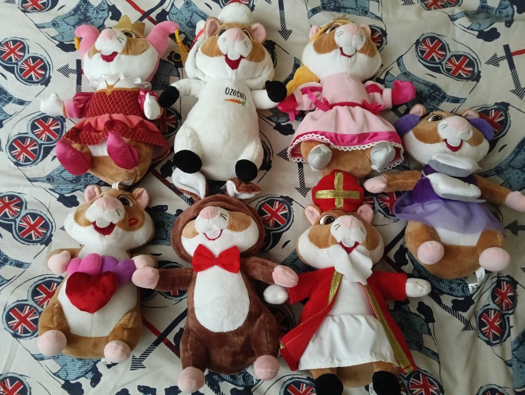 7 AH Efteling Knuffels, Albert Heijn, Overige typen, Ophalen of Verzenden, Zo goed als nieuw