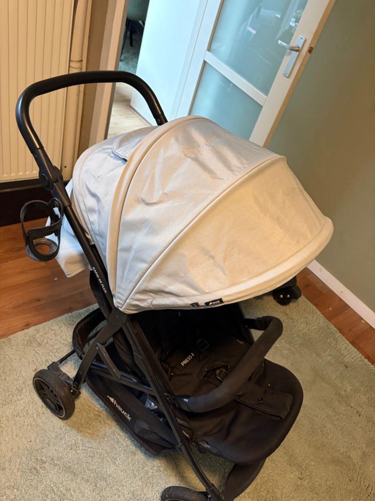 Hauck buggy - Compact en comfortabel, Ophalen of Verzenden, Gebruikt, Overige merken, Verstelbare rugleuning