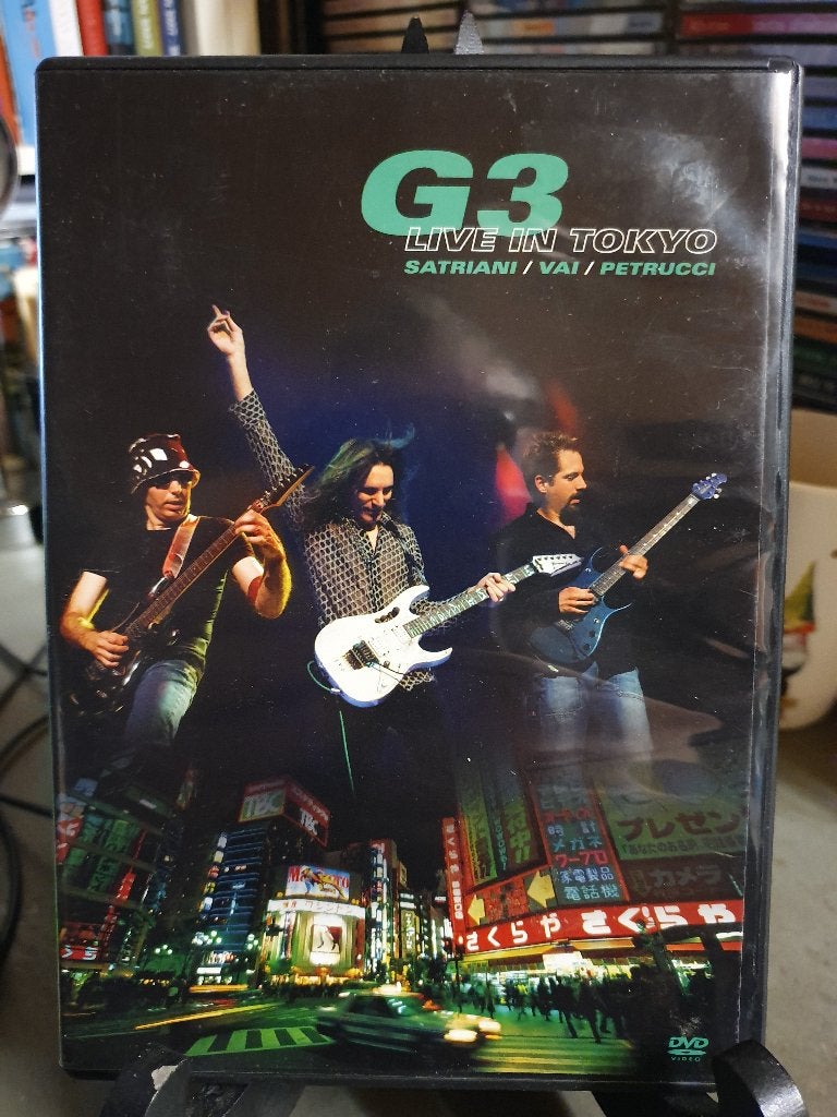 G3 , Satriani/Vai /Petrucci – G3 Live In Tokyo DVD, Alle leeftijden, Ophalen, Zo goed als nieuw