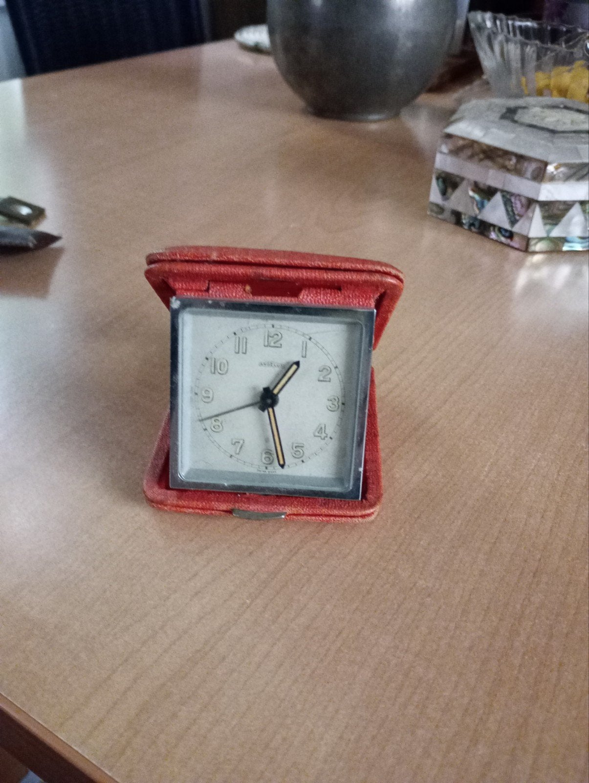 Reiswekkertje jaren 20 tikt, Antiek en Kunst, Ophalen of Verzenden