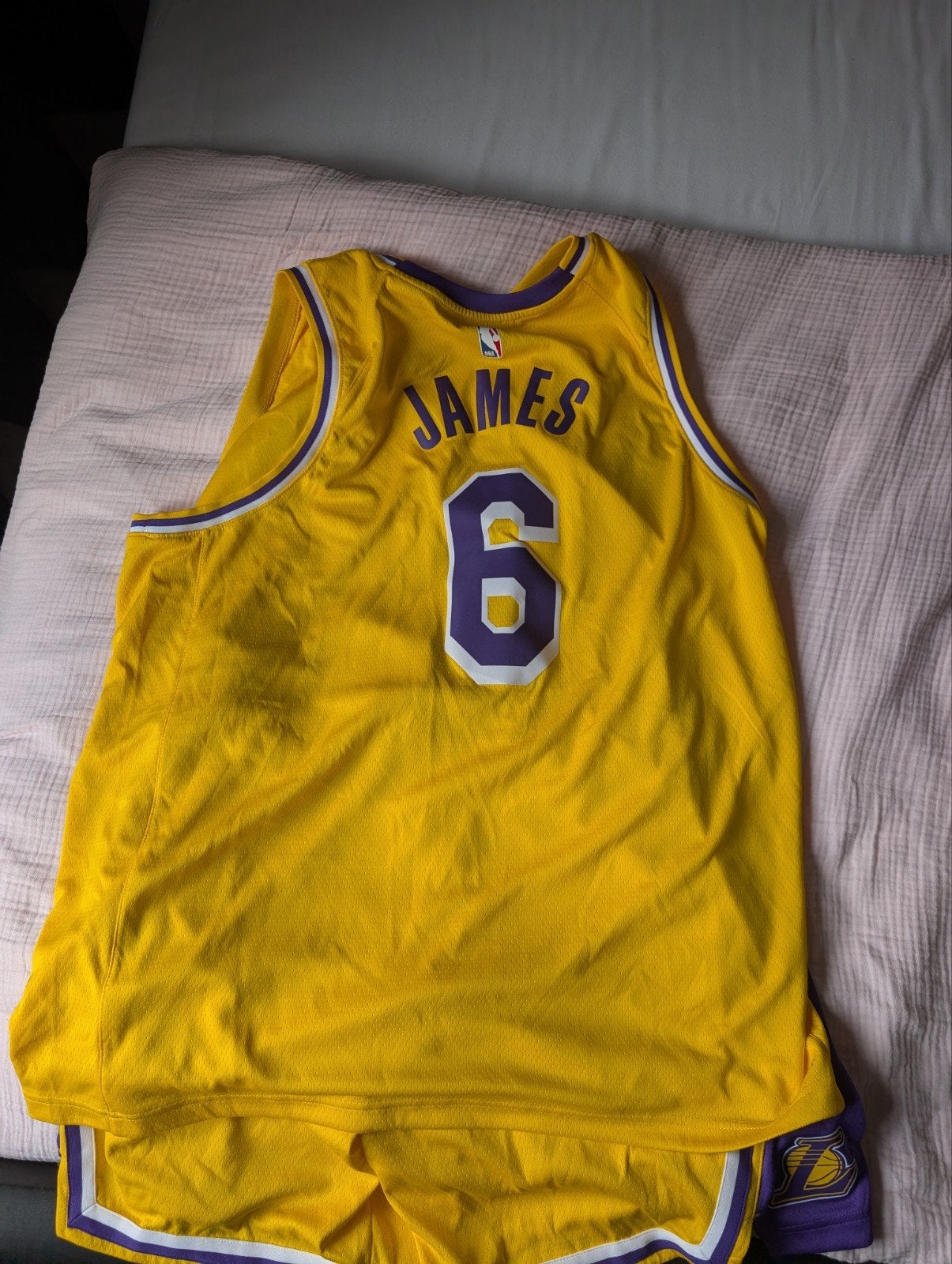Nike NBA LA XXL, Maat 48/50 (M), Geel, Nike, Ophalen of Verzenden