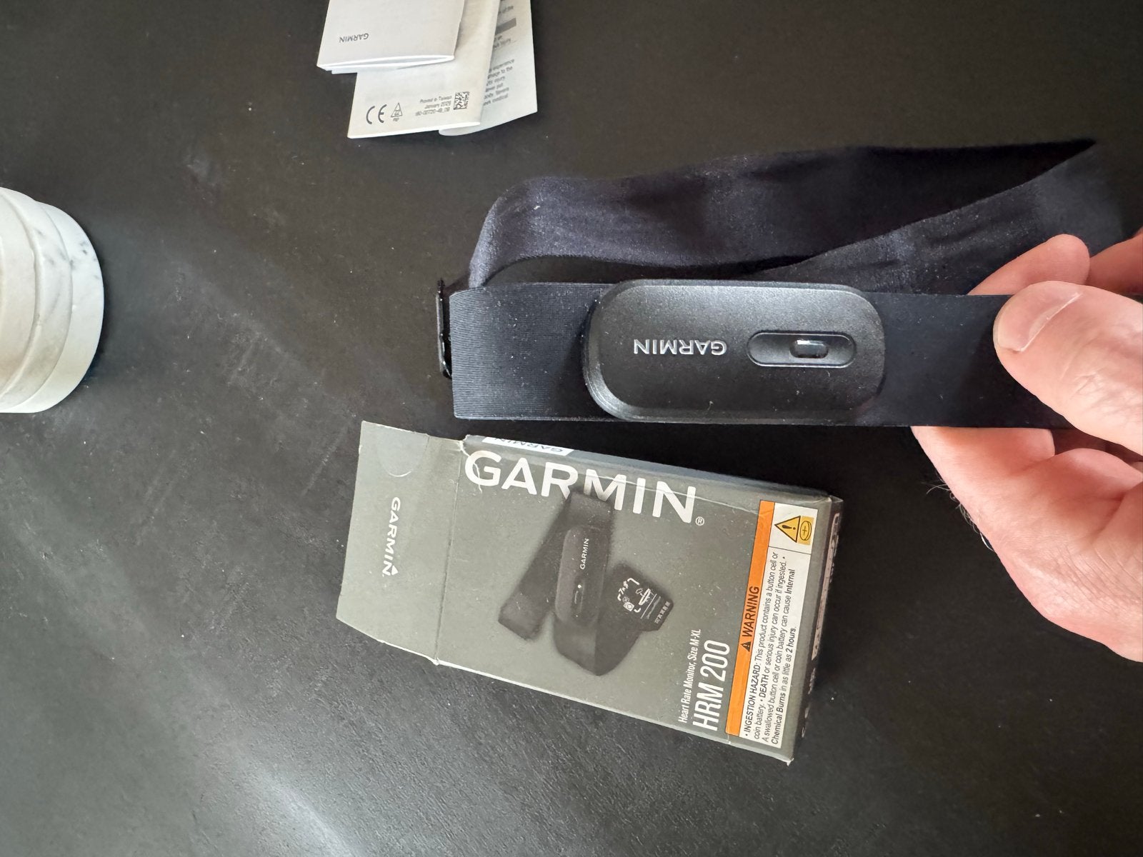 Garmin HRM 200 Hartslagmeter - Nieuw in doos, Ophalen, Nieuw, Garmin, Met borstriem