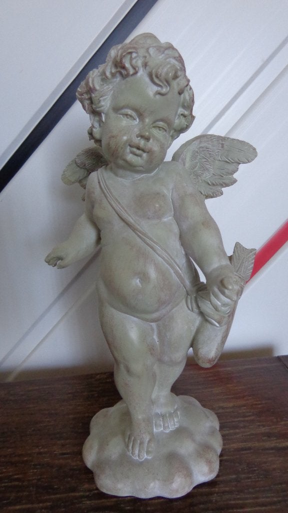 Prachtig beeldje Cupido, Ophalen, Zo goed als nieuw, Religie