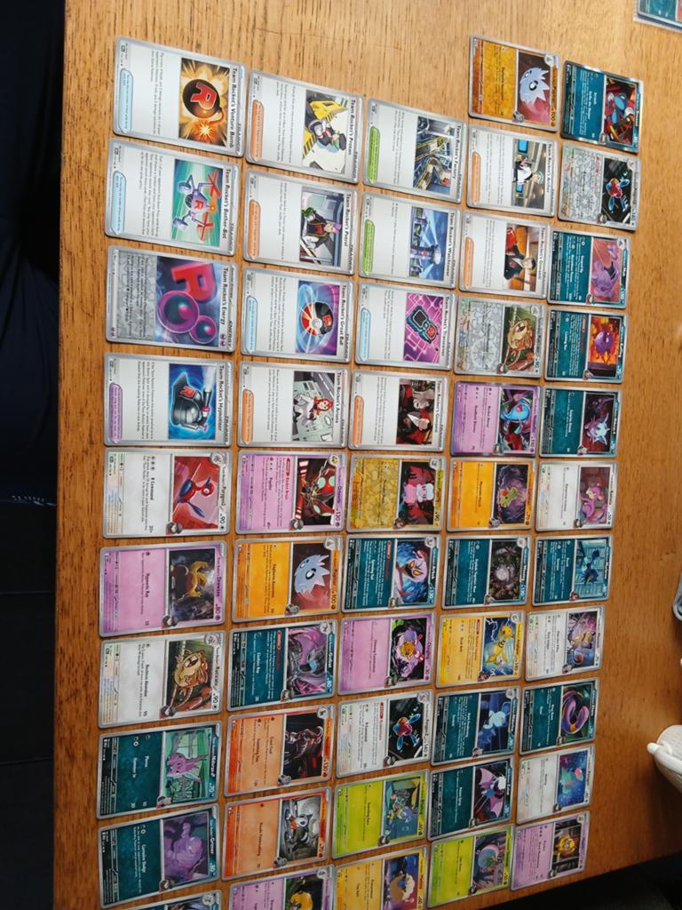 52x Team Rocket Kaarten Collectie, Ophalen of Verzenden, Gebruikt, Meerdere kaarten