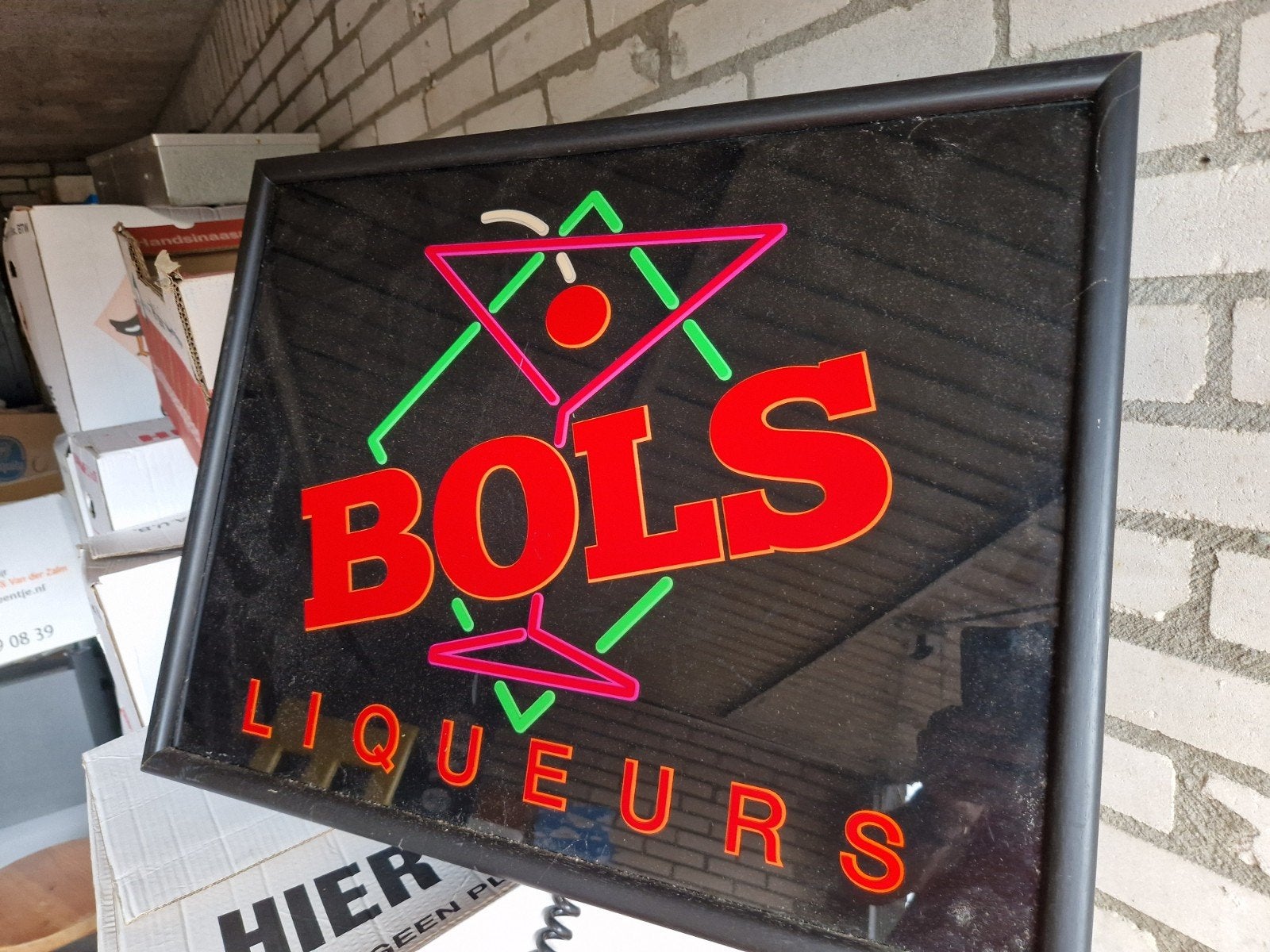 Bols lichtbak deel 2, Ophalen of Verzenden, Zo goed als nieuw, Lichtbak of (neon) lamp