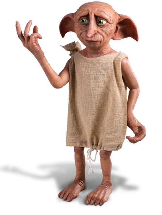 Origineel Dobby the house elf vn Harry potter verzamel beeld, Verzamelen, Beelden en Beeldjes, Ophalen of Verzenden, Nieuw, Fantasy