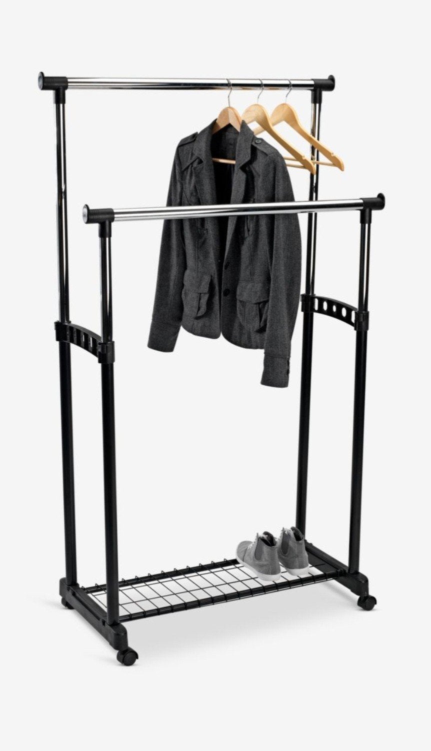 Verrijdbaar Kledingrek met Schoenrooster, Kleding | Dames, Kledinghangers, Ophalen