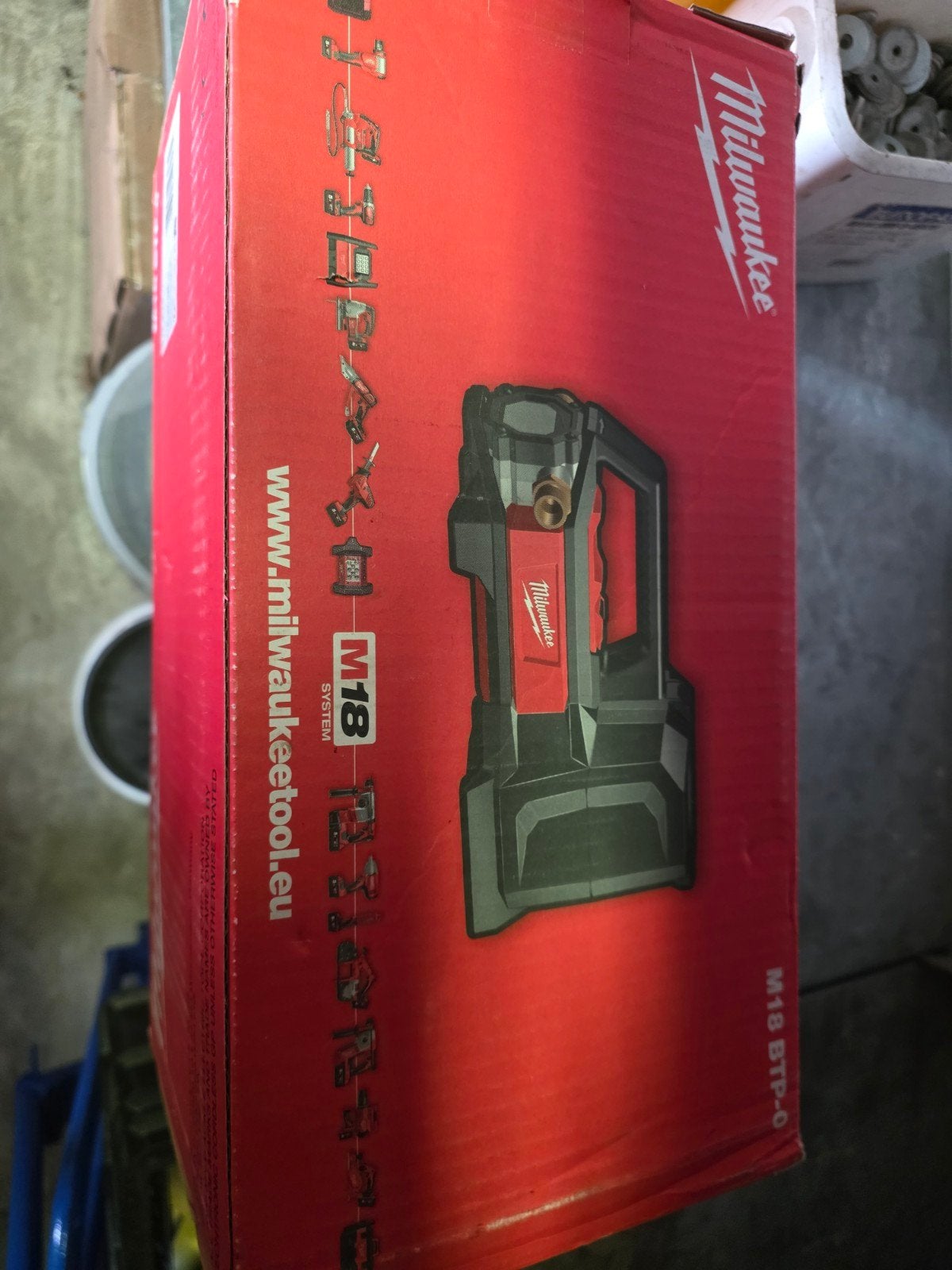 Nieuwe Milwaukee M18 BTP-0 Accu Waterpomp, Ophalen of Verzenden, Nieuw