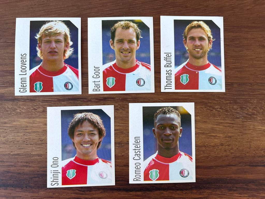 Feyenoord voetbalplaatjes 2004, Ophalen of Verzenden, Nieuw, Stickers en Plaatjes