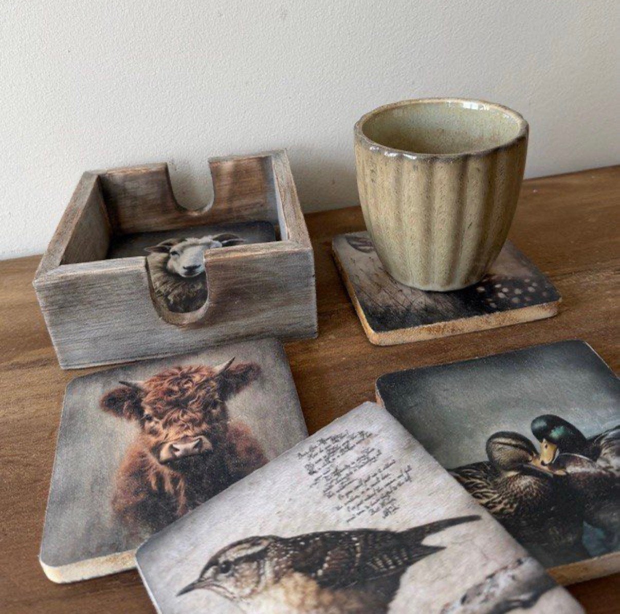 Onderzetters met print, -, -, Nieuw, Ophalen of Verzenden