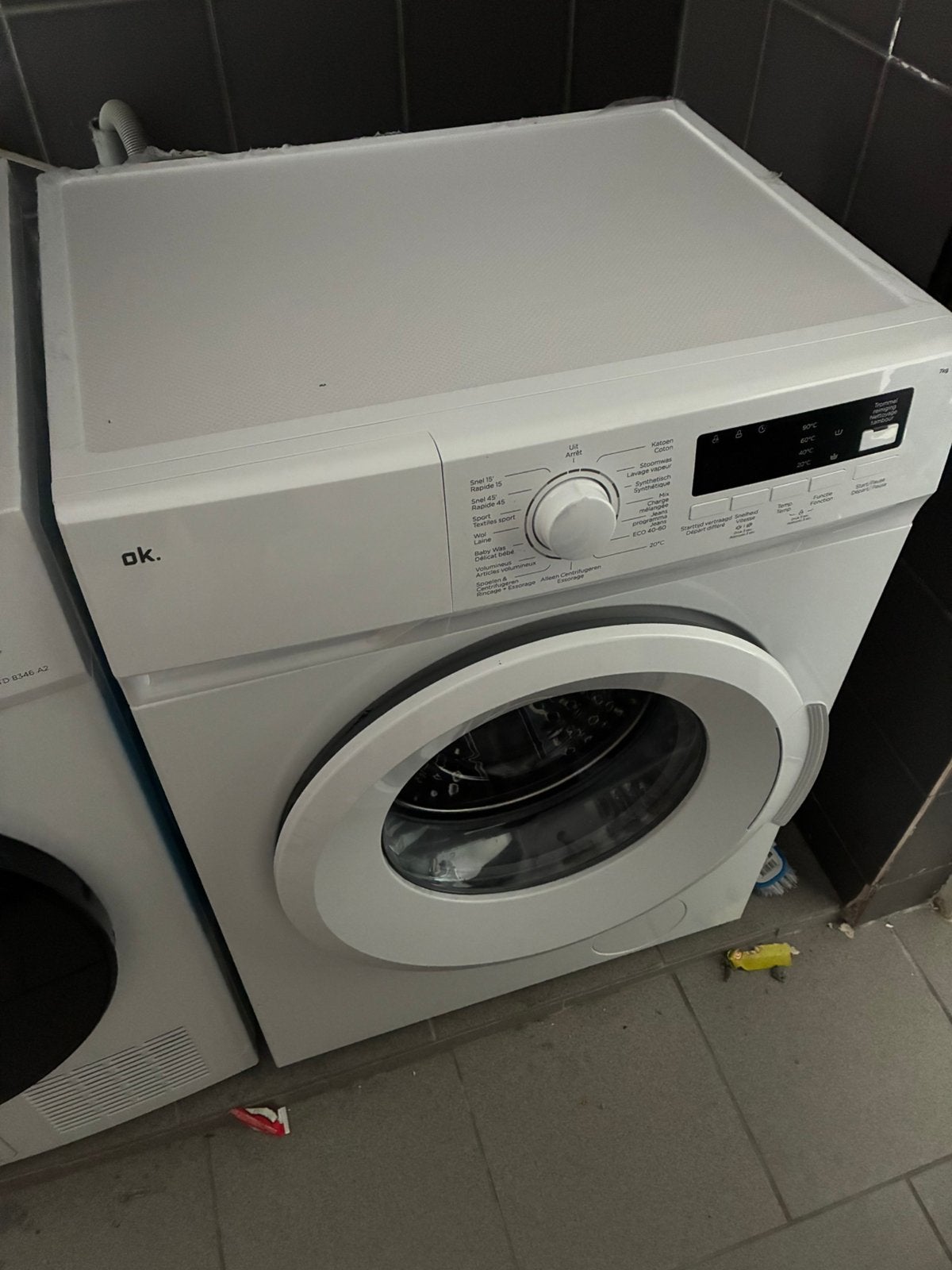 Ok wasmachine 7126 - 7kg en 1400rpm, Witgoed en Apparatuur, Wasmachines, Ophalen, Zo goed als nieuw, 85 tot 90 cm, 1200 tot 1600 toeren