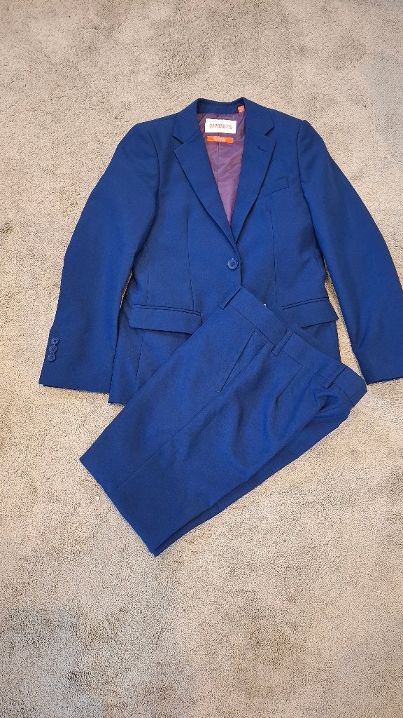 OppoSuits Pak Blauw - Maat 152, Ophalen, Zo goed als nieuw, Setje, OppoSuits