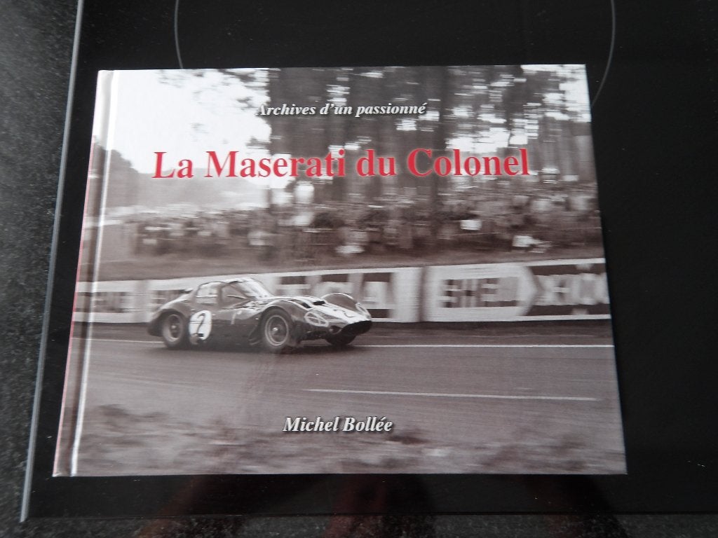 La Maserati du Colonel - Boek over Maserati, Boeken, Algemeen, Verzenden, Zo goed als nieuw, Michel Bollée