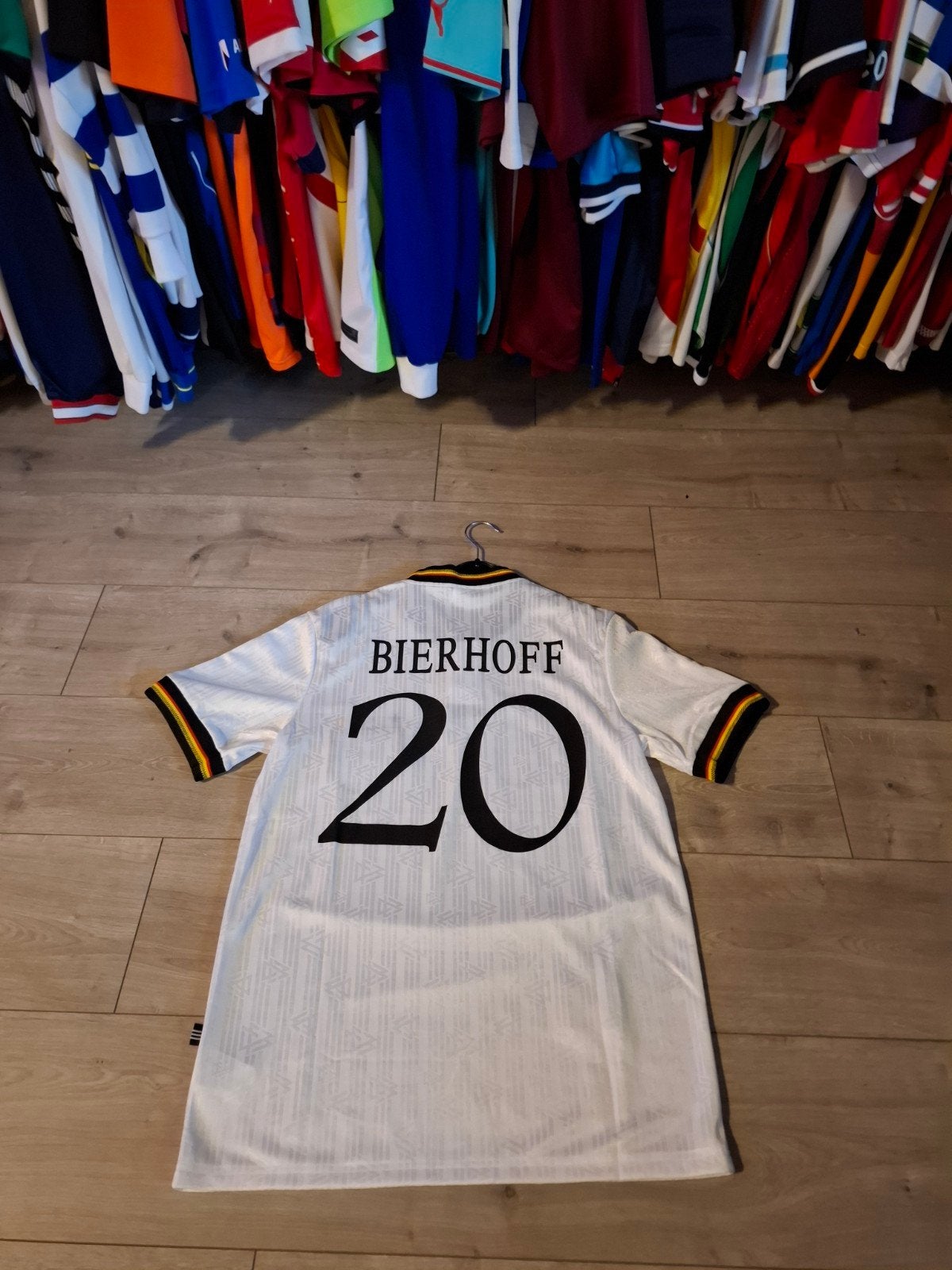 EK winnaars voetbalshirt Duitsland 1996, Ophalen of Verzenden, Zo goed als nieuw, Buitenlandse clubs, Shirt