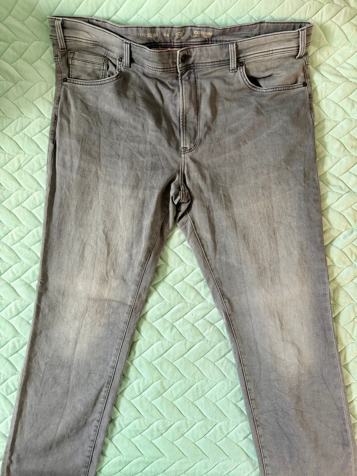C&A slim jeans flex jog denim grijs maat 64 nieuw, Ophalen of Verzenden, Nieuw, Grijs, Overige jeansmaten