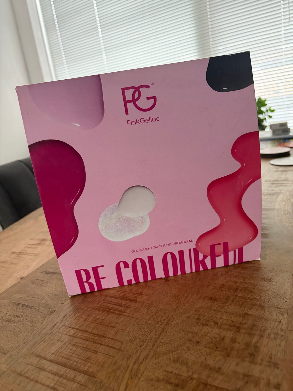 PinkGellac Starterspakket met UV-lamp en extra kleuren, Ophalen of Verzenden, Zo goed als nieuw, Overige typen