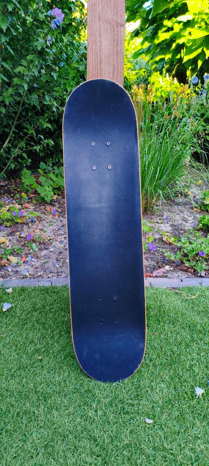 Skateboard met bliksemdesign - Licht gebruikt, Ophalen, Gebruikt, Skateboard