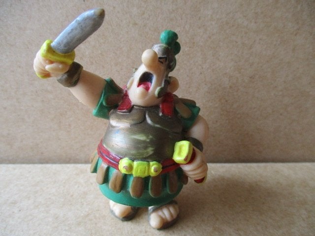 adv10860 asterix poppetje 8, Verzamelen, Ophalen, Asterix en Obelix, Gebruikt, Beeldje of Figuurtje