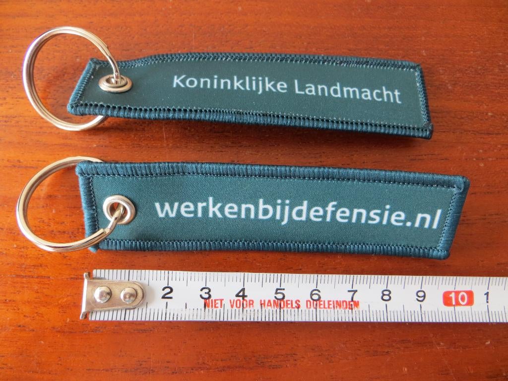 Sleutelhanger Koninklijke Landmacht, Ophalen of Verzenden, Landmacht, Nederland, Overige typen