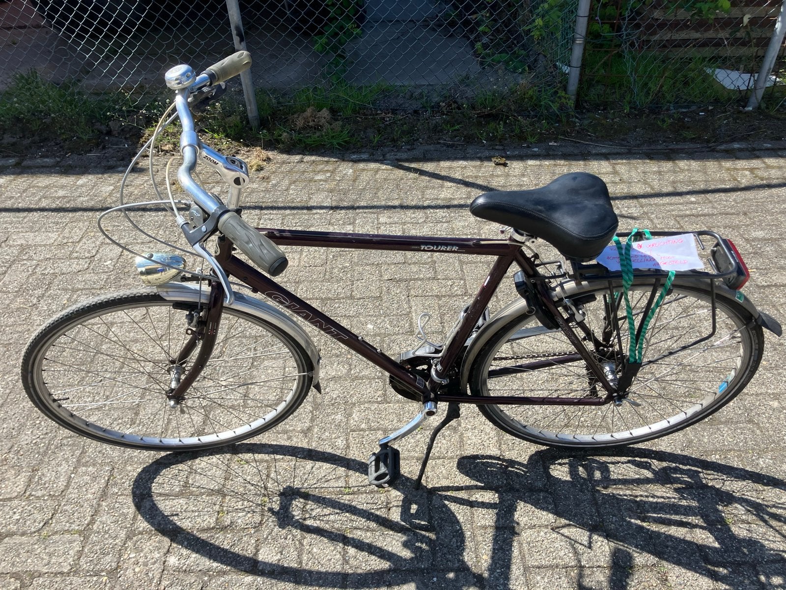 Giant Tourer fiets - Opknapper, Fietsen en Brommers, Ophalen, Gebruikt, Velgrem, Giant