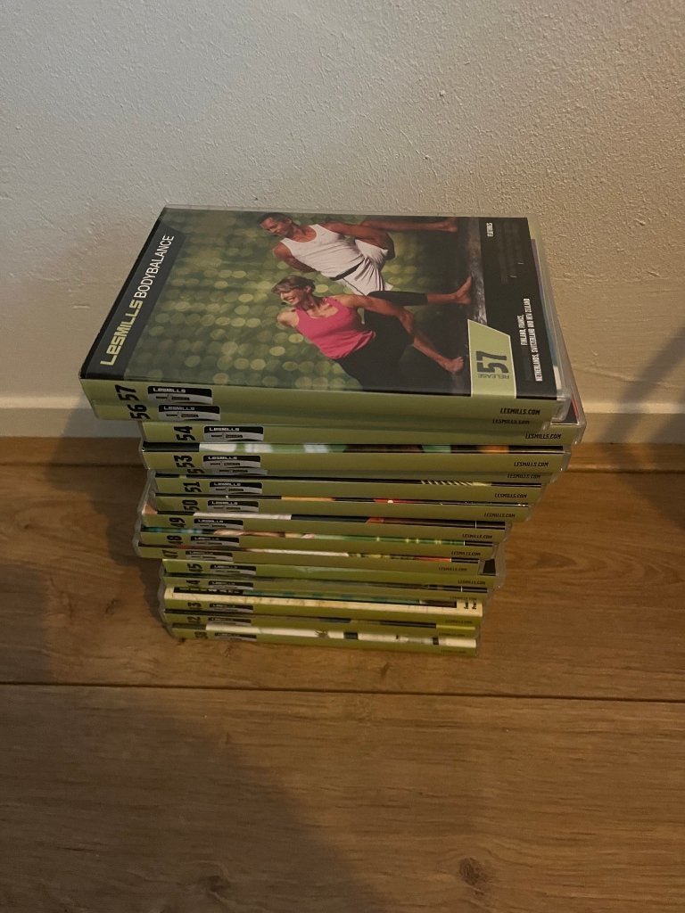 Les Mills BodyBalance programkits (DVD,CD,CHOREO), Cursus of Instructie, Engels, Alle leeftijden, Ophalen of Verzenden