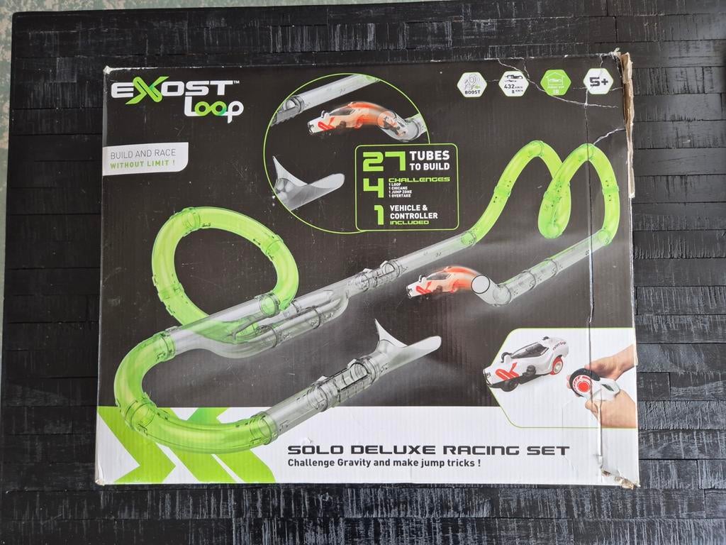 Exost Loop Racebaan - Solo Deluxe Racing Set, Kinderen en Baby's, Speelgoed | Racebanen, Overige merken, Racebaan, Ophalen of Verzenden