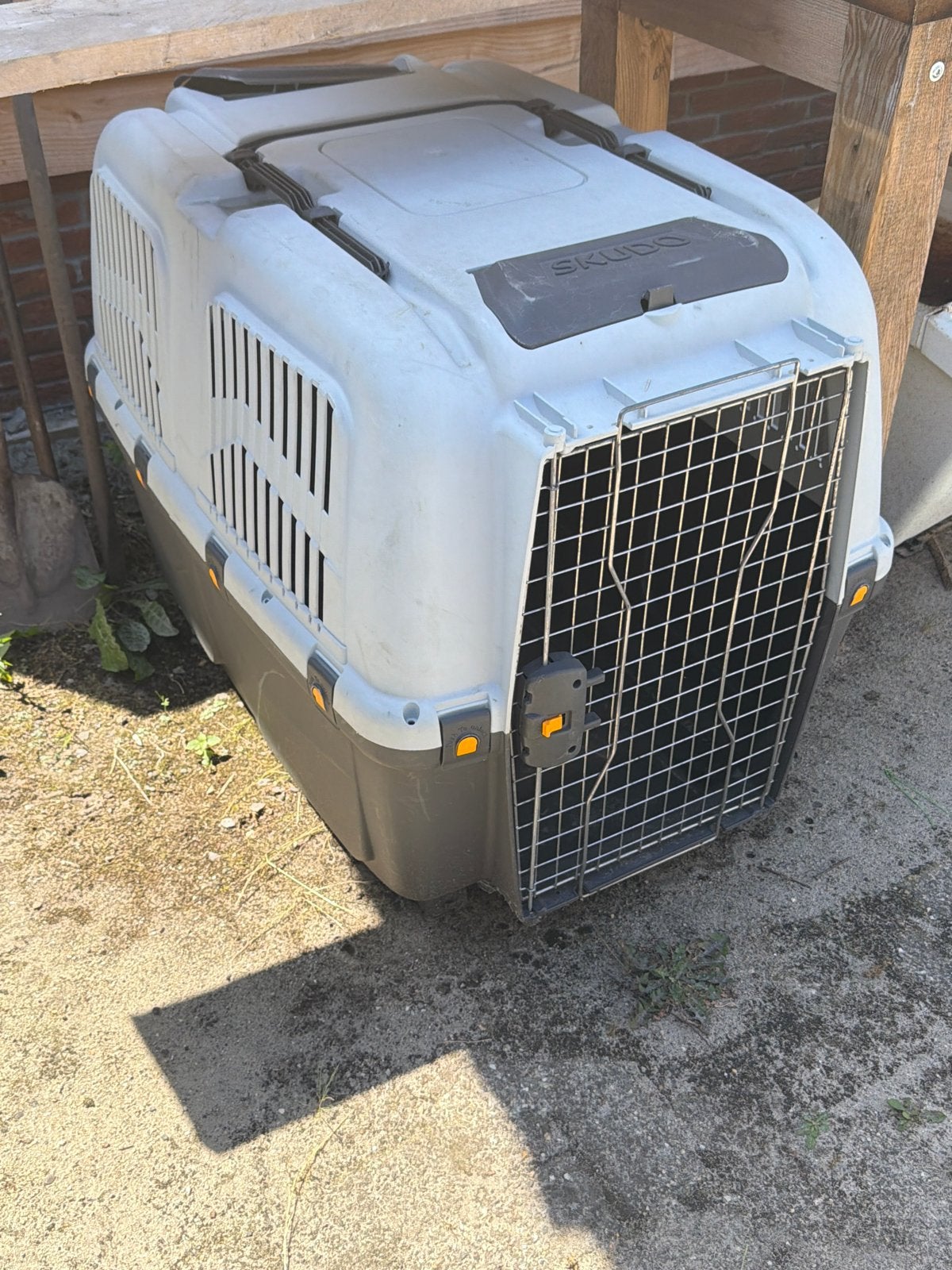 IATA transport / reisbench voor dieren., Dieren en Toebehoren, Transportboxen, Ophalen, Gebruikt