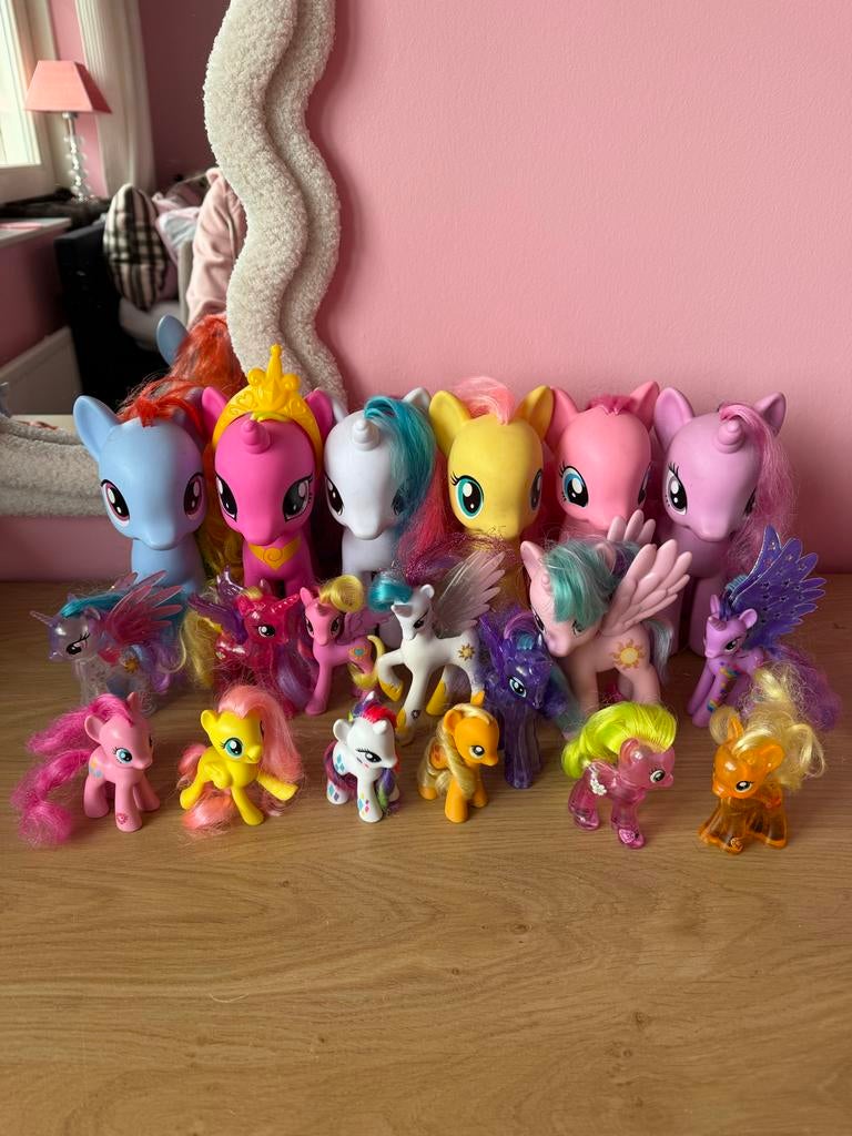 My Little Pony G4 Speelgoed Collectie - Diverse Pony's, Kinderen en Baby's, Speelgoed | Overig, Zo goed als nieuw, Jongen of Meisje