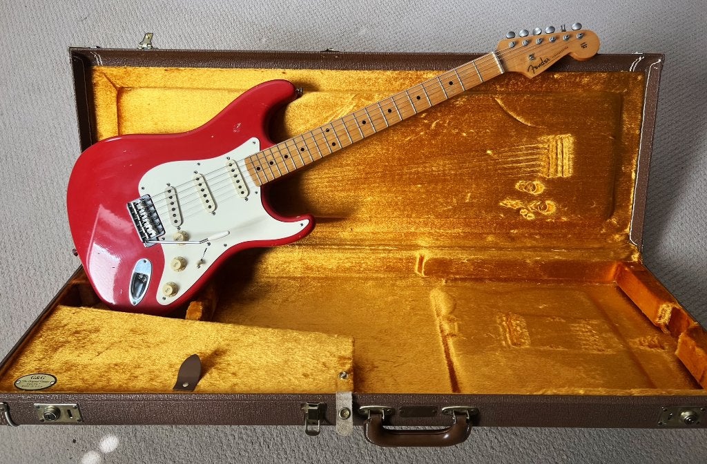 Fender Customshop Stratocaster 56 Fiesta Red, Muziek en Instrumenten, Snaarinstrumenten | Gitaren | Elektrisch, Ophalen, Gebruikt