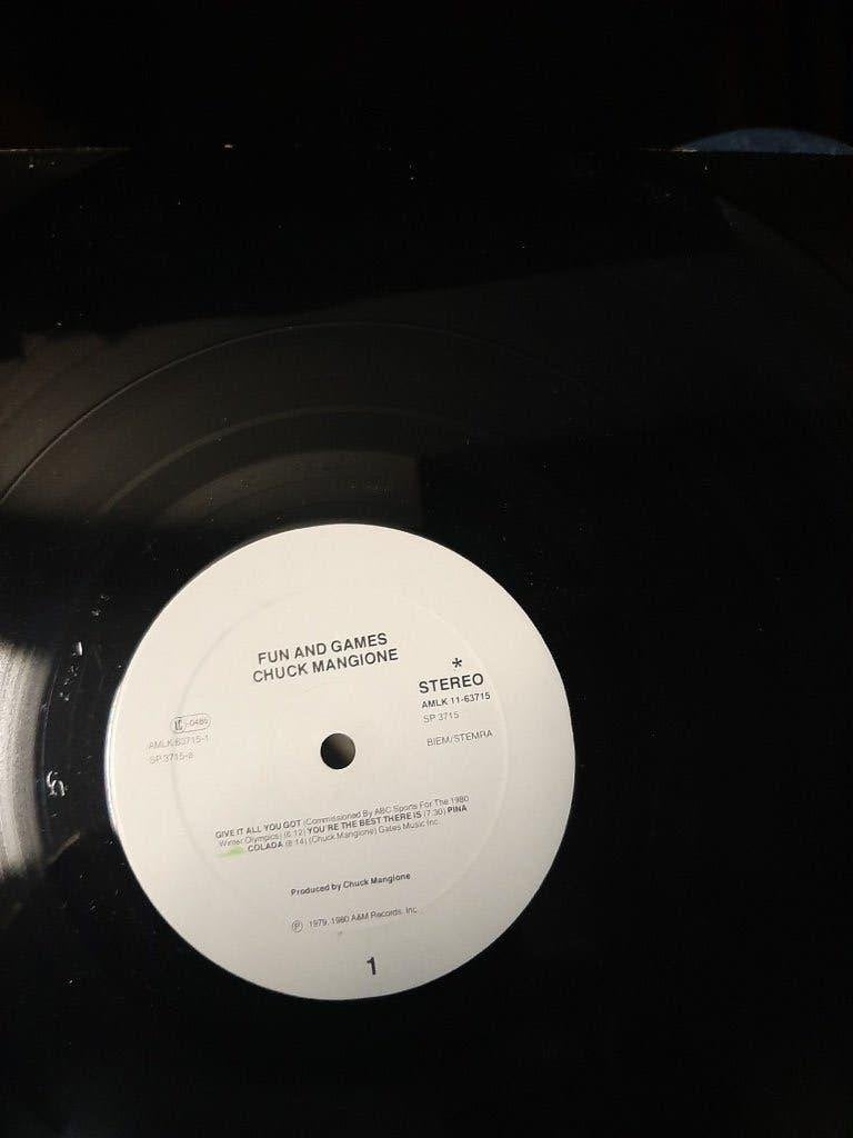 Chuck Mangione – LP Fun And Games 1980 (plain), Ophalen, Gebruikt, 12 inch, Jazz