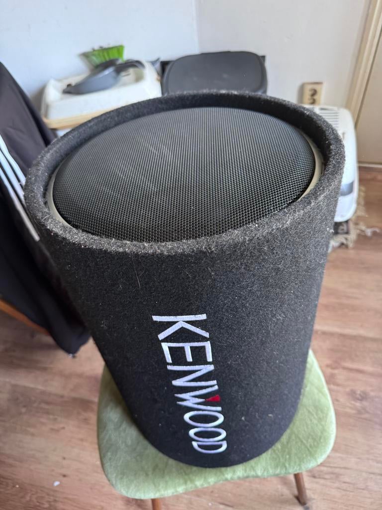 Kenwood auto Subwoofer, Auto diversen, Autospeakers, Ophalen, Zo goed als nieuw