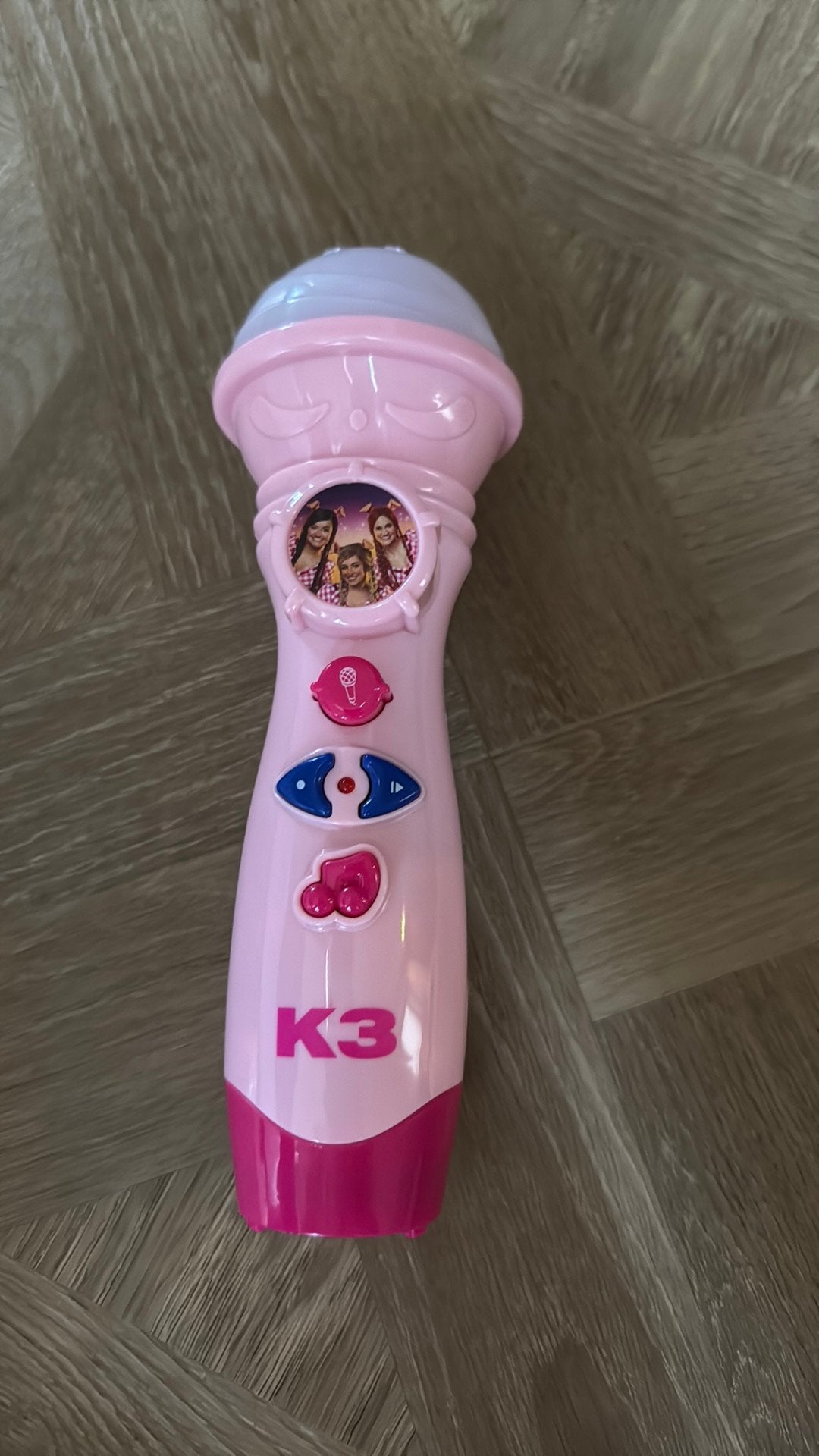 K3 microfoon geheel werkend, Ophalen of Verzenden, Zo goed als nieuw, Microfoon(s)