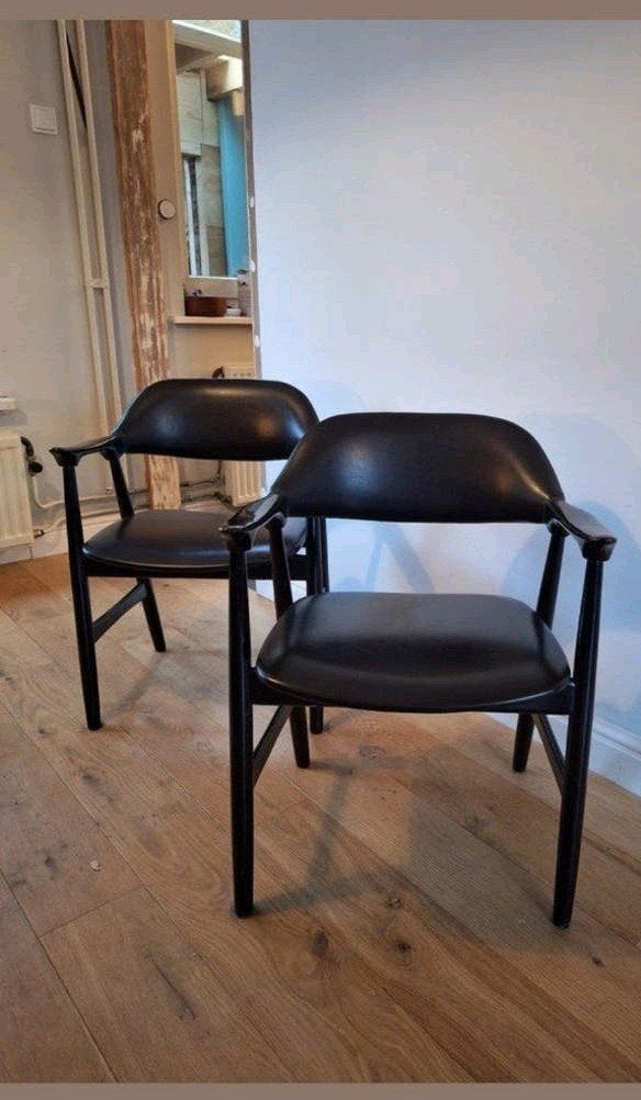 Set originele Mahjongg Vlaardingen koehoorn stoelen, Ophalen of Verzenden