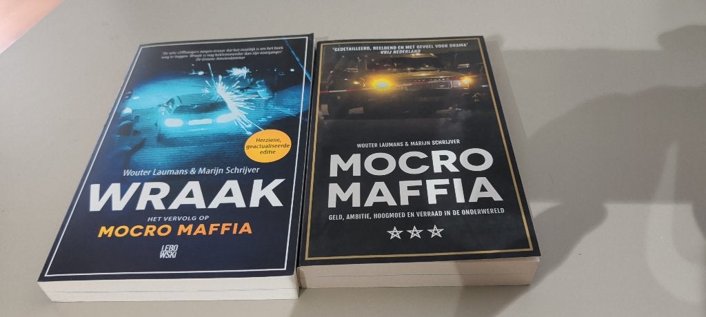 Mocro Maffia + Wraak set, Boeken, Ophalen of Verzenden, Zo goed als nieuw, Wouter Laumans & Marijn Schrijver