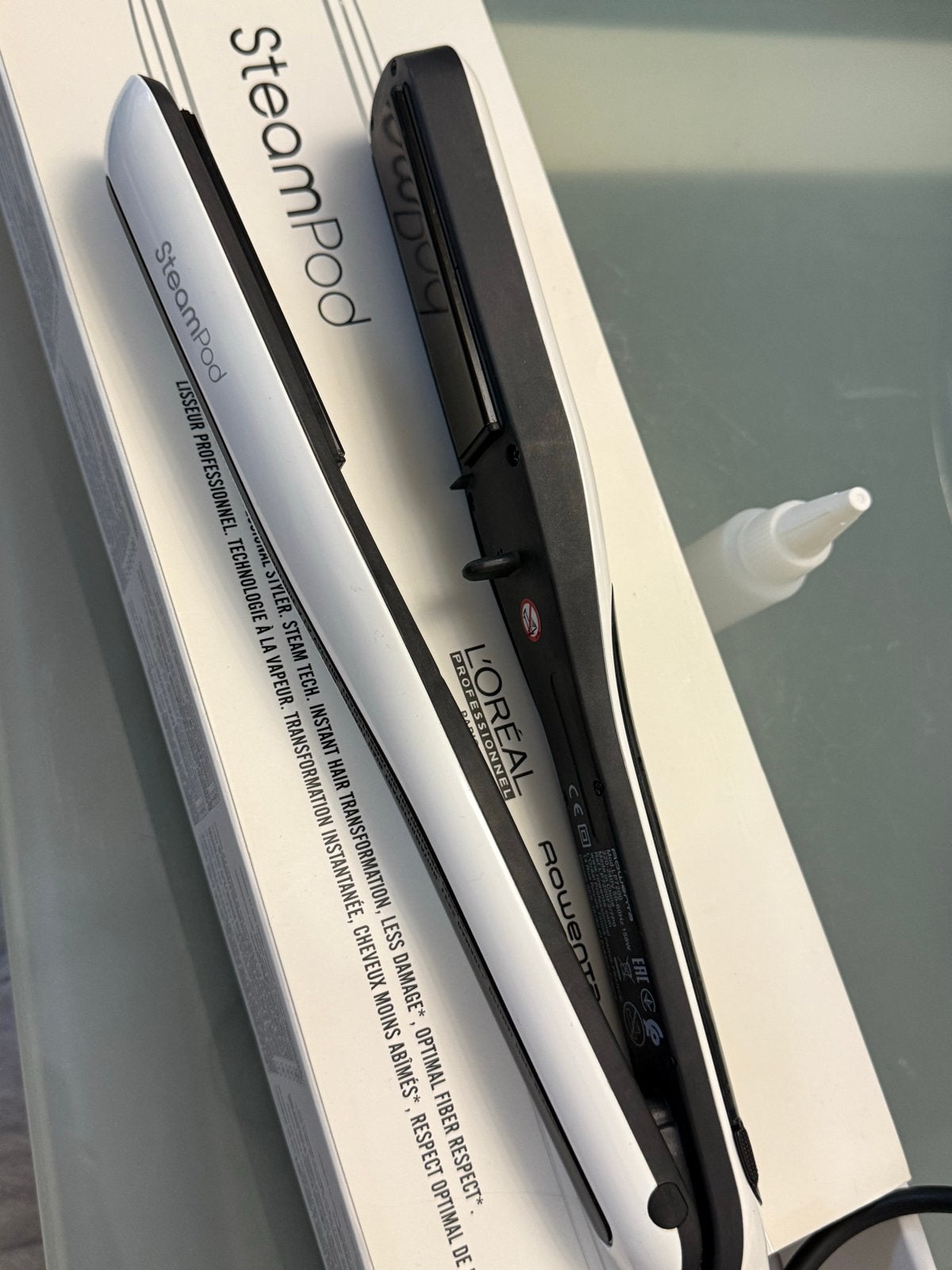 L'Oréal Professionnel Steampod 3.0 Stijltang, Sieraden, Tassen en Uiterlijk, Ophalen of Verzenden, Zo goed als nieuw, Krultang of Stijltang