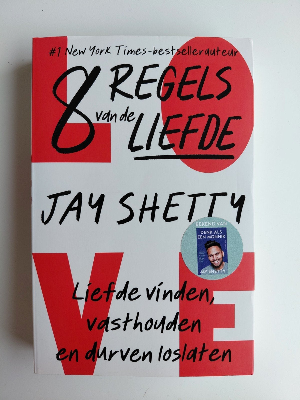 Jay Shetty - 8 regels van de liefde, Ophalen of Verzenden, Zo goed als nieuw, Jay Shetty